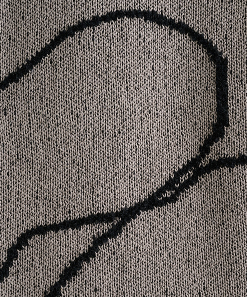 「epnok」 半袖ニット MEDIUM ダークブルー メンズ_画像5