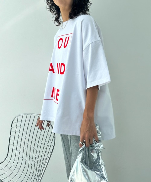 「y/m」 半袖Tシャツ FREE オフホワイト レディース_画像8