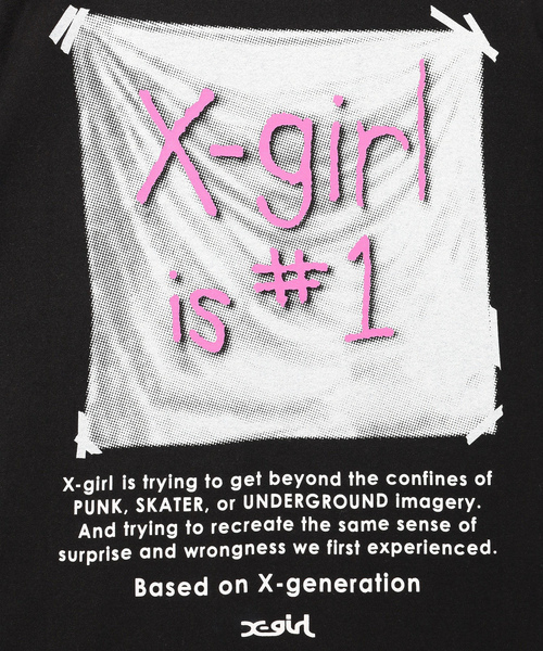 「X-girl」 半袖Tシャツ S ホワイト レディース_画像5
