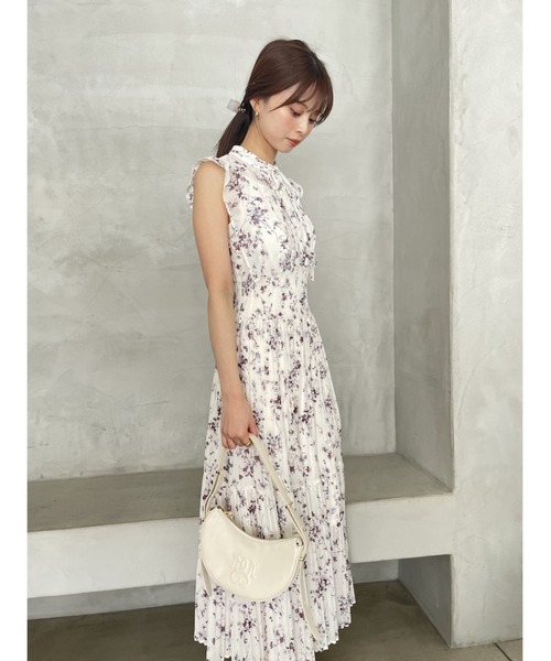 SNIDEL（スナイデル） ノースリーブワンピース 00 ブラック レディース