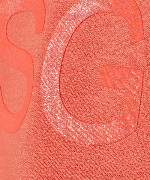 「BEAMS GOLF」 半袖Tシャツ MEDIUM オレンジ メンズの画像3