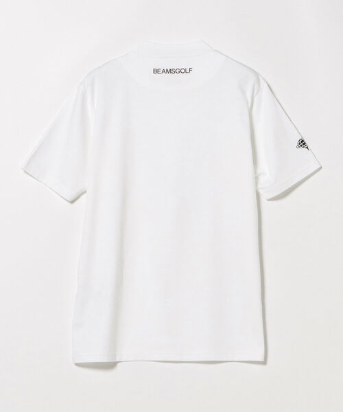 「BEAMS GOLF」 半袖Tシャツ MEDIUM オレンジ メンズの画像5