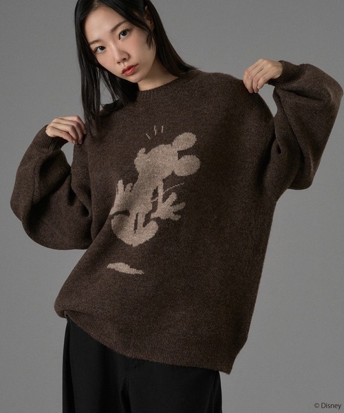 ONCILY（オンシェリー） セーター ニット 「 Disney / Mickey Mouse