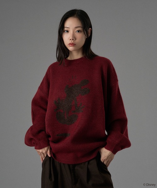 ONCILY（オンシェリー） セーター ニット 「 Disney / Mickey Mouse