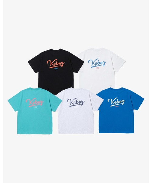 「KEBOZ」 半袖Tシャツ L ホワイト メンズ_画像2