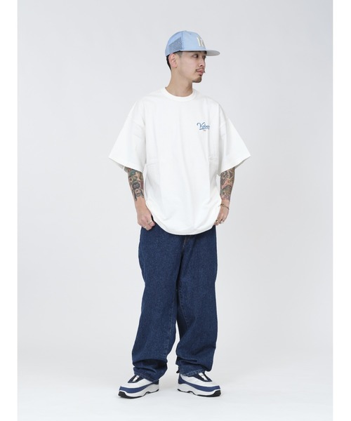 「KEBOZ」 半袖Tシャツ L ホワイト メンズ_画像3