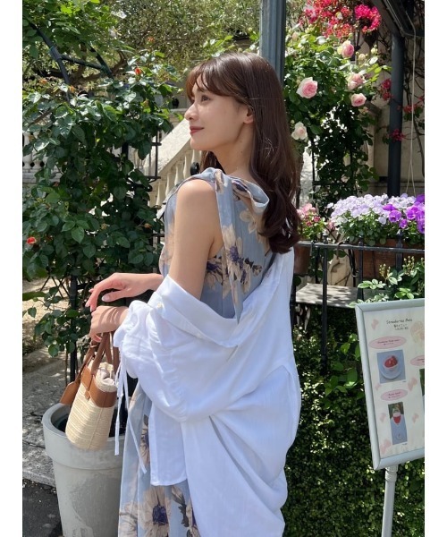 「Her lip to」 半袖シャツ S オフホワイト レディース_画像6