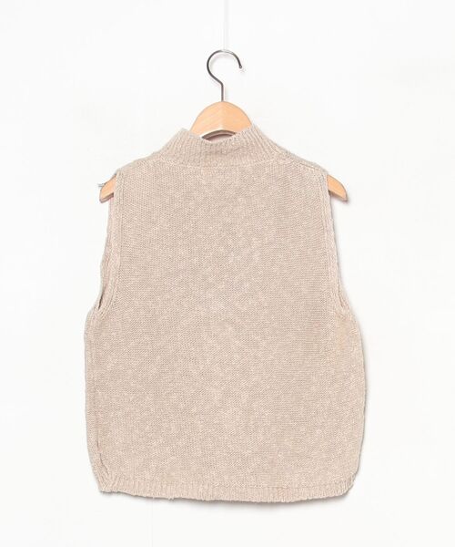 「John Molloy」 ノースリーブニット - ベージュ レディース_画像2