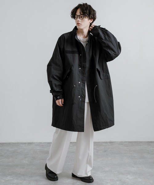 「Rocky Monroe」 コート M ブラック メンズ_画像4