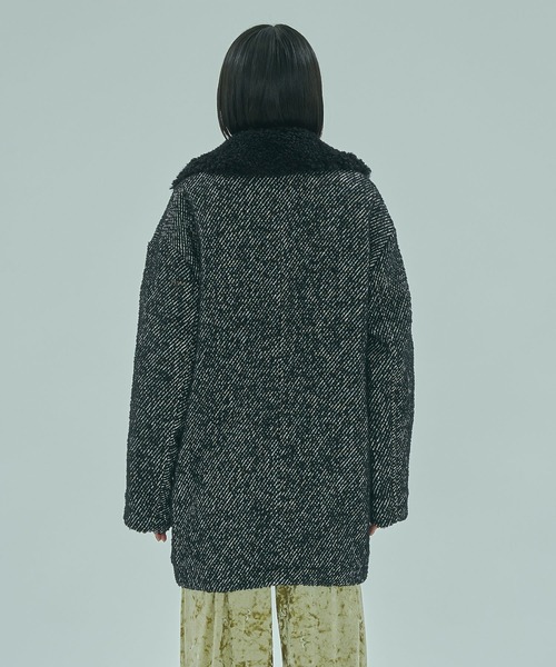 ROSE BUD（ローズバッド） コート アウター (mici)TWEED TAILORED