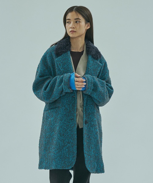 ROSE BUD（ローズバッド） コート アウター (mici)TWEED TAILORED