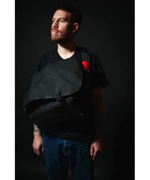 PACKING メッセンジャーバッグ PACKING 「PACKING」 メッセンジャーバッグ FREE ブラック メンズ