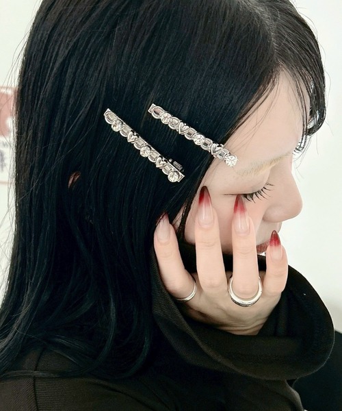 WEGO（ウィゴー） ヘアクリップ WEGO/「2点セット」モチーフアソート