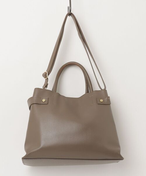 「MILOS」 2WAYバッグ - ブラウン レディース_画像2