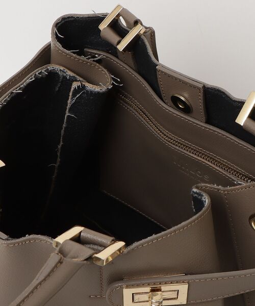 「MILOS」 2WAYバッグ - ブラウン レディース_画像4