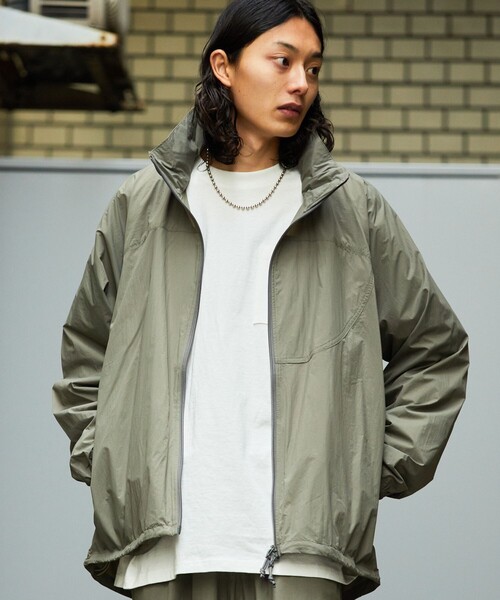 FREAK'S STORE（フリークスストア） ナイロンブルゾン MEDIUM グリーン