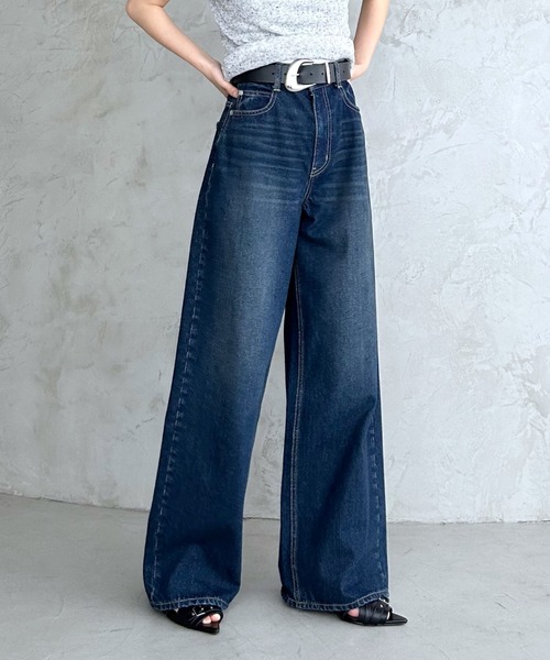 coming soon    8/10 19時値段変更　13000円 PAGEBOY（ページボーイ） ワイドパンツ ジーンズ デニム デニムパンツ