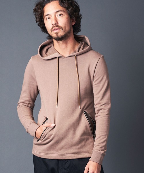 「Magine」 プルオーバーパーカー 44 ネイビー メンズ_画像6