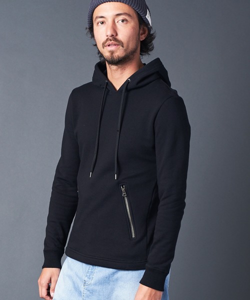 「Magine」 プルオーバーパーカー 44 ネイビー メンズ_画像9