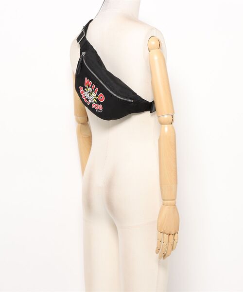 【あ】 伊勢丹メンズ館 KENZO Varsity ベルト バッグ KENZO Varsity Tiger Embroidered Belt Bag in Black for Men | Lyst