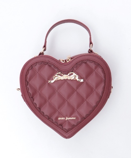 axes femme（アクシーズ ファム） ショルダーバッグ バッグ ハート