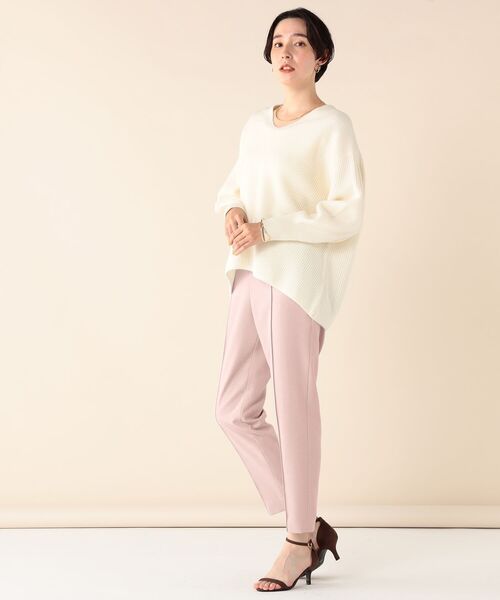 「NOLLEY'S Sophi」 イージーパンツ 36 ベビーピンク レディース_画像3