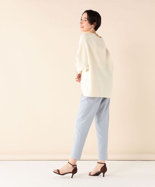 「NOLLEY'S Sophi」 イージーパンツ 36 ベビーピンク レディース_画像4