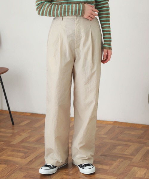 「SENSE OF PLACE by URBAN RESEARCH」 パンツ SMALL イエロー レディース_画像2