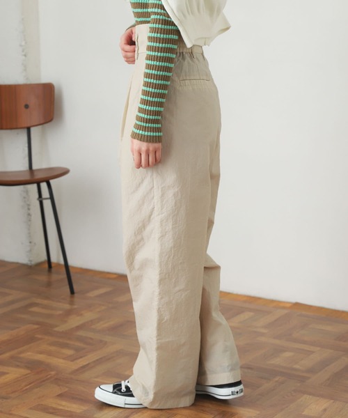 「SENSE OF PLACE by URBAN RESEARCH」 パンツ SMALL イエロー レディース_画像6