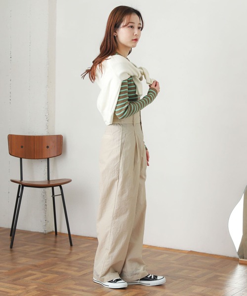 「SENSE OF PLACE by URBAN RESEARCH」 パンツ SMALL イエロー レディース_画像8