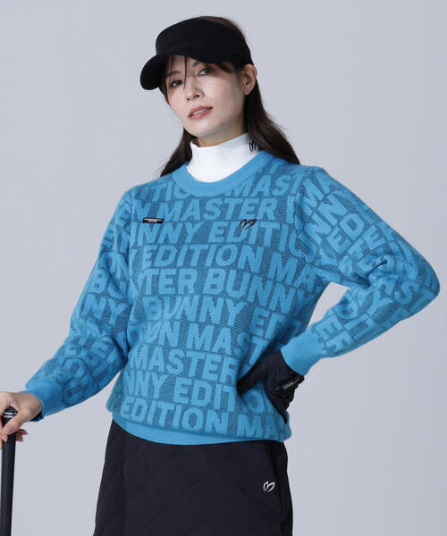 お上品❤MASTER BUNNY EDITION 裏地付き防寒ニット☆ MASTER BUNNY EDITION（マスターバニーエディション） ニット セーター