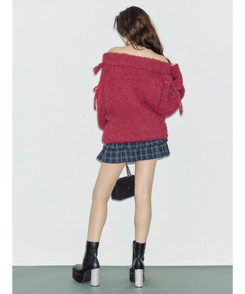 EVRIS（エヴリス） ブーツ グリッターチャンキーヒールショートブーツ