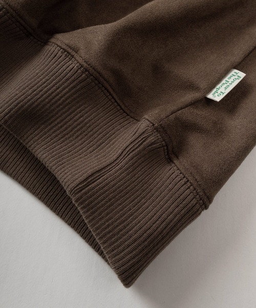 「POWER TO THE PEOPLE」 スウェットカットソー X-LARGE グレイッシュベージュ レディース_画像4