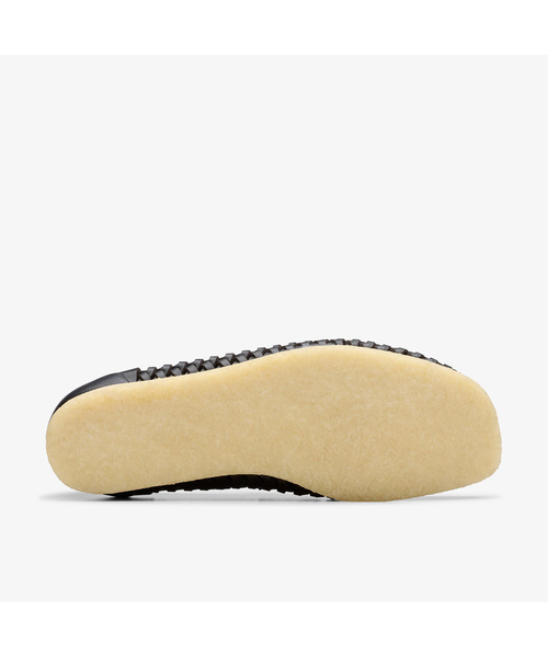 Clarks（クラークス） シューズ WB Penny Weave Black Leather メンズ