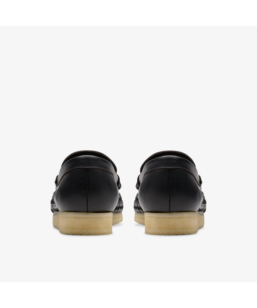 Clarks（クラークス） シューズ WB Penny Weave Black Leather メンズ