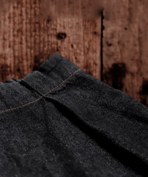 「antiqua」 デニムパンツ P ブラック レディース_画像2