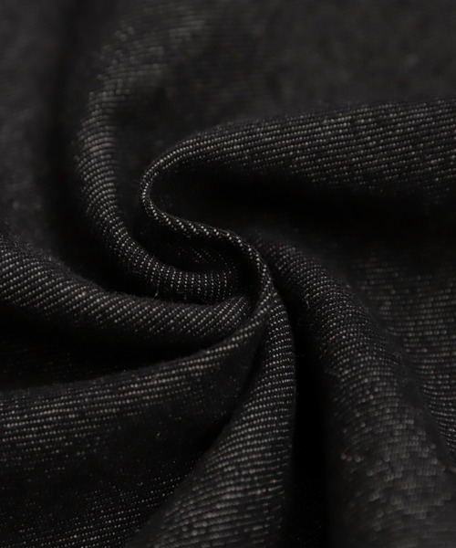 「antiqua」 デニムパンツ P ブラック レディース_画像5