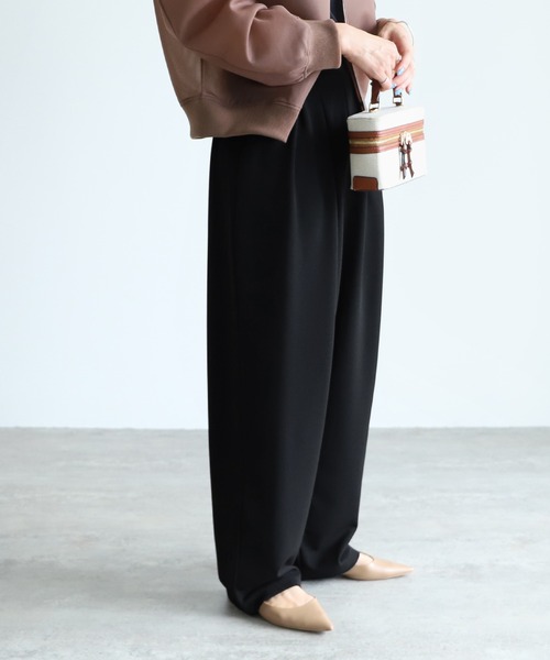 「reca」 スラックス M レッド レディース_画像4