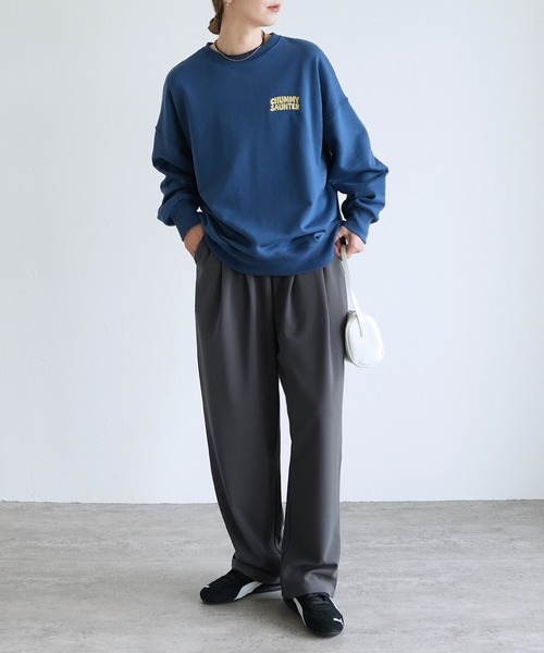 「reca」 スラックス M レッド レディース_画像9