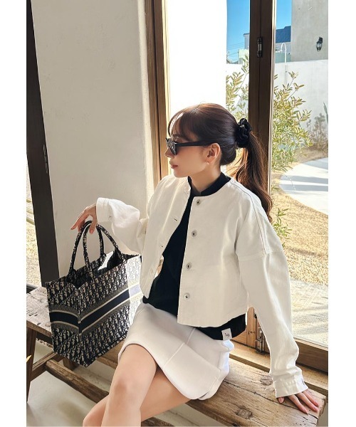 LUDICRUM デニムジャケット gジャン LD Collarless denim jacket