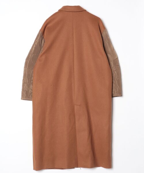 「NOMINE」 ステンカラーコート フリー キャメル レディース_画像2