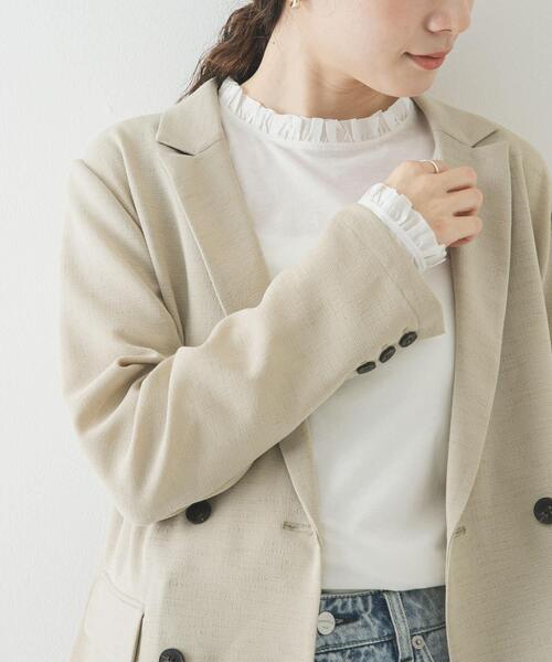 URBAN RESEARCH（アーバンリサーチ） tシャツ フリルデザインシアー