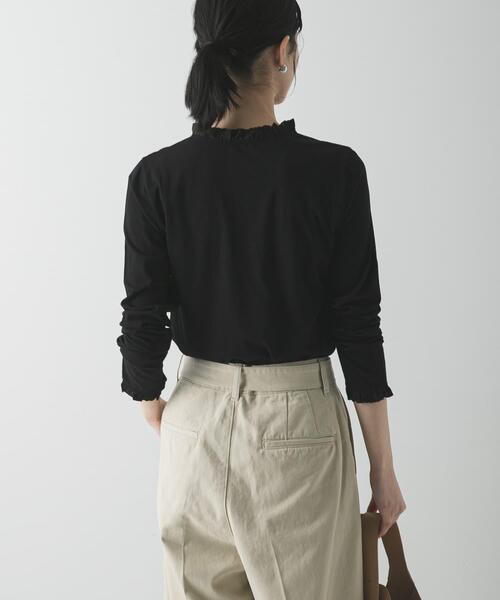 URBAN RESEARCH（アーバンリサーチ） tシャツ フリルデザインシアー