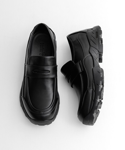 Rocky Monroe（ロッキーモンロー） ローファー フェイクレザー