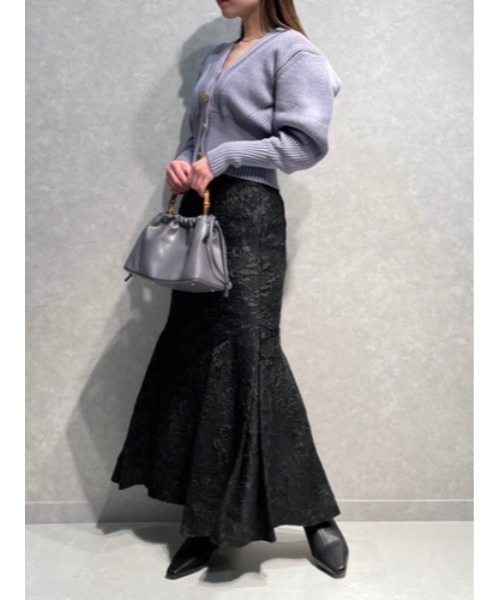 「LILY BROWN」 ニットカーディガン FREE ベージュ レディース_画像10