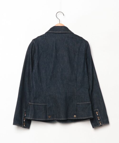 「LEONARD」 テーラードジャケット 40 ネイビー レディース_画像2