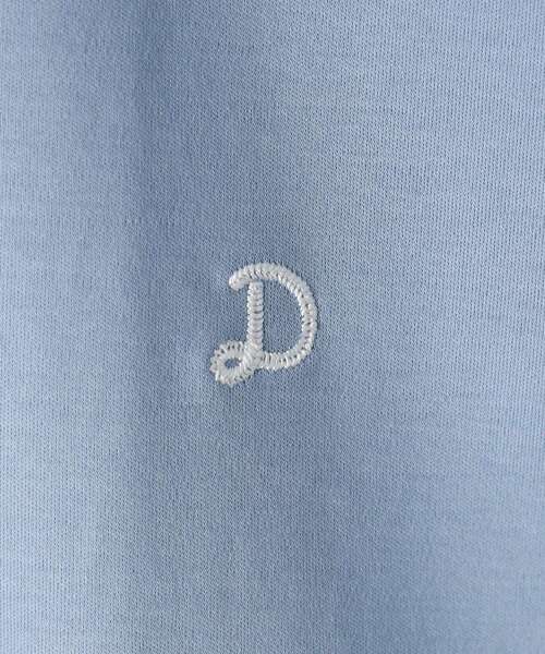 「DRESSTERIOR」 半袖Tシャツ 36 ライトブルー レディース_画像7