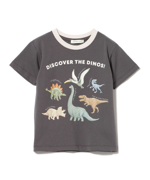 BEAMS mini（ビームス ミニ） tシャツ ダイナソー Tシャツ 2026SS（90 