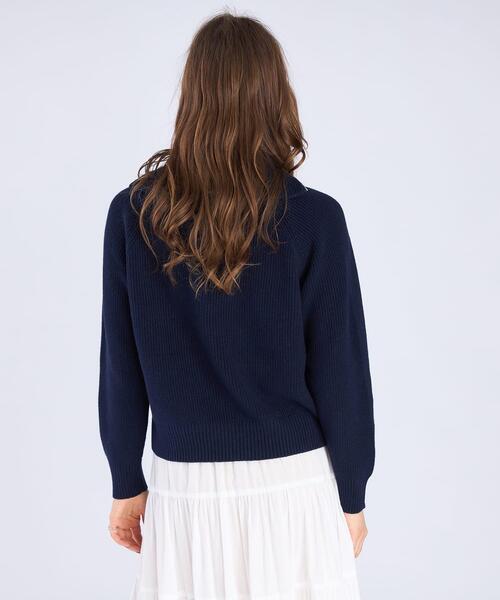 「To b. by agnes b.」 長袖ニット FREE ネイビー レディース_画像5