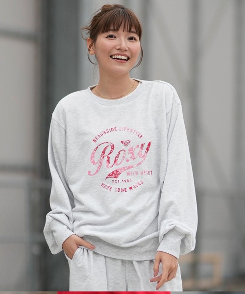 ROXY（ロキシー） トレーナー スウェット ROXY WITH HEART PULLOVER